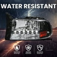 thumbnail image 6 of Spec-D Tuning Led Headlights Black Compatible with 1997-2004 Dodge Dakota L+R Pair Head Light Lamp Assembly, 6 of 6