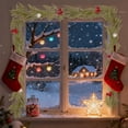 thumbnail image 4 of Christmas Door Decorations Christmas Decorations for Tree, 1-Meter Pines Needle Rattan Door Hanging Accent, 4 of 6