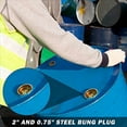 thumbnail image 5 of 12 Pack Steel Bung Plug Drum Bung 2 and 3/4 Inch Bung Hole Cap 55 Gallon Drum Caps Metal Bung Caps with Plated Coated, 5 of 7