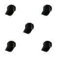 thumbnail image 3 of Transemion Classic Baseball Cap With Ring Decoration For Elegant Touch Ring Baseball Cotton Hat Match Style Quick-drying Beach Chain Black 5Set, 3 of 6