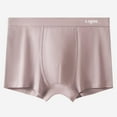 thumbnail image 2 of LNWUY Men's Cotton Underwear Lightweight Breathable Boxer Briefs Comfortable Soft Moisture-Wicking Underpants Boxers Pink XXXL, 2 of 3