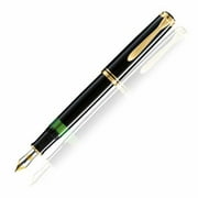 Pelikan Souveran 400 BlackGold Fountain Pen - Extra Fine