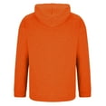 thumbnail image 5 of UVEASISHA Oversized Hoodies for Men Baggy Long Sleeve Hooded Pullover Drop Shoulder Casual Drawstring Hoody Solid Color Fall Sweatshirts Orange XXL, 5 of 5