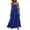 Dark Blue, variant on TIHLMK Summer Dress for Women 2023 Beach Sales Clearance Womens Summer Casual Loose Dress Strap Beach Long Maxi Summer Dresses For Women Gift for Women