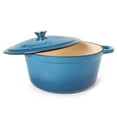 thumbnail image 6 of BergHOFF Neo 6pc Cast Iron Dutch Oven Cookware Set with Lids, Blue, 6 of 10