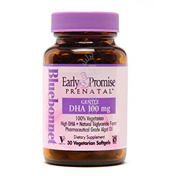 Bluebonnet - TOT PROMISE PRENATAL DOUX DHA 100 mg 30 gélules Veg