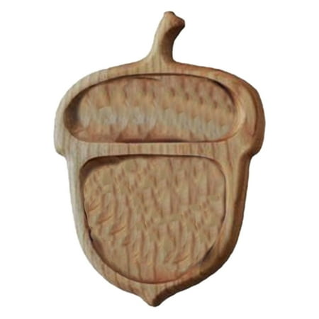 

Heiheiup Wooden Serving Plates With Fruit Trays Kitchen Food Trays Decorative Organizer Trays Fruit Cones Squirrel Round Wooden Trays Snacks Desserts Fruit Appetizers K2so Ornament