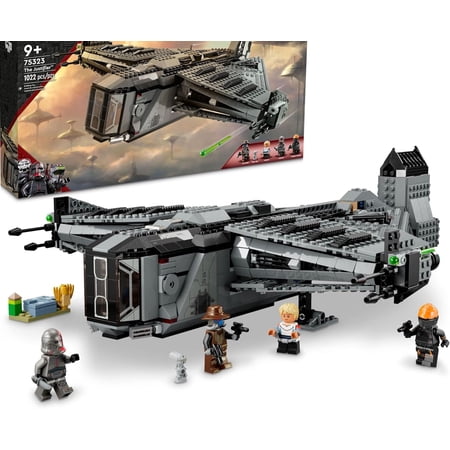 Star Wars The Justifier 75323, Buildable Toy Starship with Cad Bane Minifigure and Todo 360 Droid Figure, The Bad Batch Set, Gifts for Kids, Boys & Girls