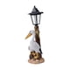 thumbnail image 5 of Escultura solar de jardín impermeable, lámpara decorativa, figura, estatua para parterre. 14CMX12CMX42CM, 5 of 9