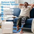 thumbnail image 4 of Cold Ice Machine for Knee Therapy System Knee/Joint Pad, Cooling Reservoir and Quiet Bump, 4 of 8