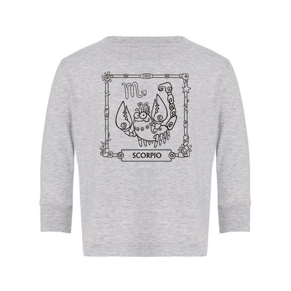 Scorpio Animal Long Sleeve Toddler -Image by Shutterstock,  4 Toddler