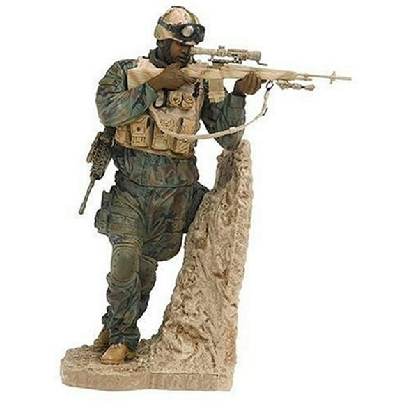 T M P Intl McFarlane Military Series 3 Army Ranger Sniper: African-American