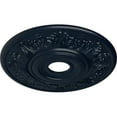 thumbnail image 3 of Ekena Millwork 20"OD x 3 1/2"ID x 1 1/2"P Vienna Ceiling Medallion (Fits Canopies up to 6 1/2"), Hand-Painted Midnight Dream, 3 of 6