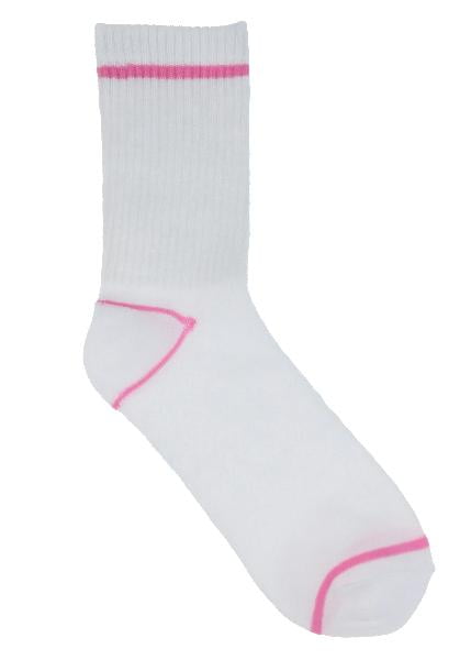 Wonder Nation Girls Crew Socks 6PK Nep Yarn