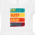thumbnail image 4 of Inktastic Eat Sleep Anime Repeat Girls Toddler Dress, 4 of 5