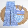 thumbnail image 4 of Gibobby Toddler Girl Swimsuit Girls Swimsuits Girls Swim Suits 14-16 Girls Swimsuit, Straps Cut Out One Piece Bathing Suit Girls' Swimwear(9-10 Years,Blue), 4 of 4