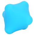 thumbnail image 4 of Bola de masaje para relajar los músculos de la mano de silicona, alivio del dolor, ejercicio para el cuello y los pies, bola de Fascia, color azul, 4 of 5