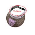 thumbnail image 3 of Sun Visor Hat with Fan Beach Hat Cooling Fan Three Speed for Women Fan Visor Hat violet, 3 of 6