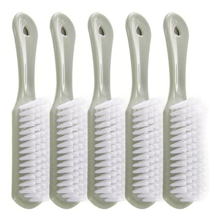 

JANGSLNG 5Pcs Laundry Brushes Soft Bristles Good Cleaning Effect PP Material Hanging Type Easy-to-Hold Sneaker Cleaning Brush Home Supplies