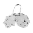thumbnail image 4 of LHCER Fillet Weld Tee Joint Welding Throat Depth Leg Length Gauge Ruler Two-piece Gage, Welding Ruler, 4 of 8