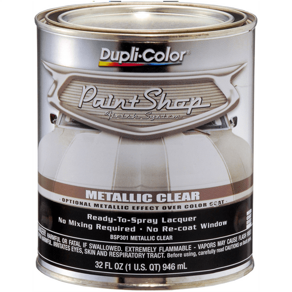 Krylon Paint Shop Metallic Clear
