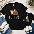 thumbnail image 4 of Fotter And Dotter Matching Shirts, Otter Dad And Daughter Matching Outfit, Funny Father's Day Gift For Dad, 4 of 7