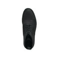 thumbnail image 3 of CALVIN KLEIN Mens Black Lug Sole Pull Tab Cushioned Removable Insole Lorenzo Round Toe Block Heel Lace-Up Boots Shoes 9 M, 3 of 4