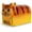 Orange Cat, variant on Made Easy Kit Metal Mailbox Animal Design - Fast Straight Forward Post Mounting Bracket Install - Durable All Weather Rust Resistant - Letters, Mail, Small Packages