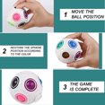 thumbnail image 3 of Fidget Ball Brain Teaser para niños, rompecabezas 3D, juguetes de viaje para niños y niñas Zhivalor  CPB-US-CJZ889-4, 3 of 5