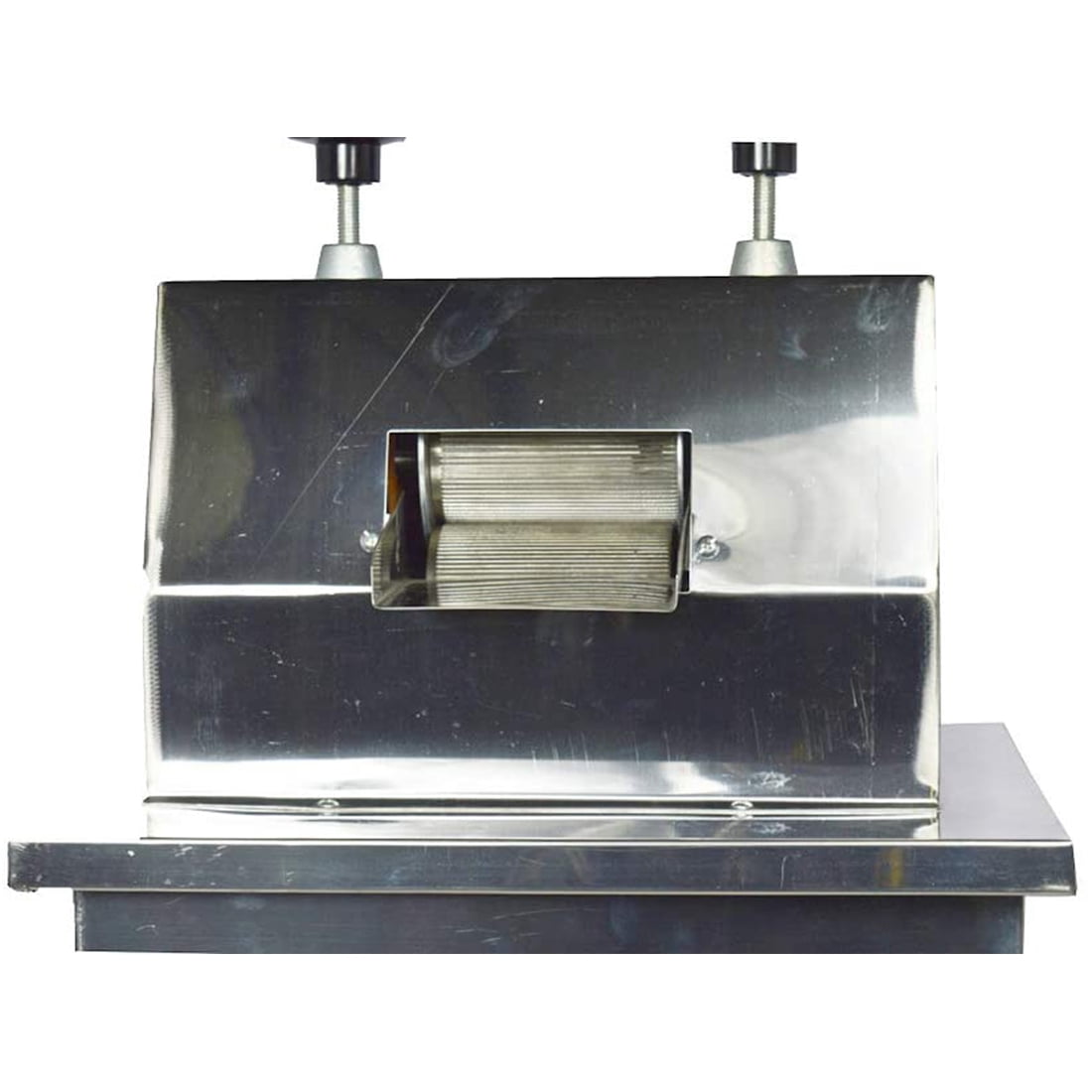 PreAsion Vertical Electric Sugar Cane Juicer Juice Press Extractor Silver 3 Roller
