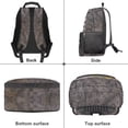 thumbnail image 6 of Aplkyhs School Backpack for Students American Flag Excavator 6-18 Large Capacity Ergonomic Padded Shoulder Straps Water Resistant Bookbag for Elementary Middle High School Boys Girls, 6 of 7