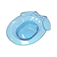 thumbnail image 1 of Baño de asiento, sartenes sobre el inodoro para mujer, bañera versátil, cuenco de baño de cadera para Hotel, viaje, dormitorio, baño Azul, 1 of 8