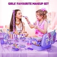 thumbnail image 2 of Kit de maquillaje Beayuck Kids con funda de almacenamiento Flying Horse para niña, 2 of 7