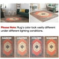 thumbnail image 5 of Keen Home Design Machine Washable Area Rugs with Non-slip Backing, Ideal for Hallway, Living Room, Bedroom, Kitchen and Laundry Room, Vintage Moroccan and Low Pile Rug - ( 4' x 6' ), 5 of 9