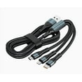 thumbnail image 2 of 100W Universal Charging Cable - 3-in-1 Connector, Fast Charging/Data Transfer, for All Devices, 2 of 7