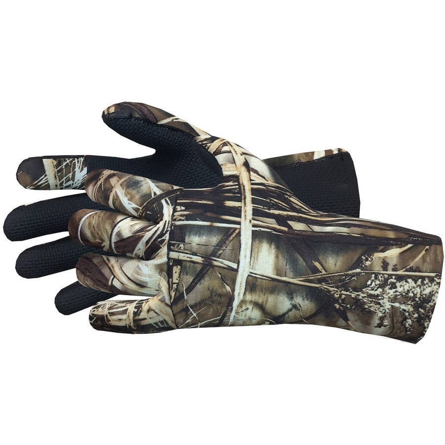 Glacier Glove Aleutian Neoprene X-Large Full Finger, Camo by Glacier Glove