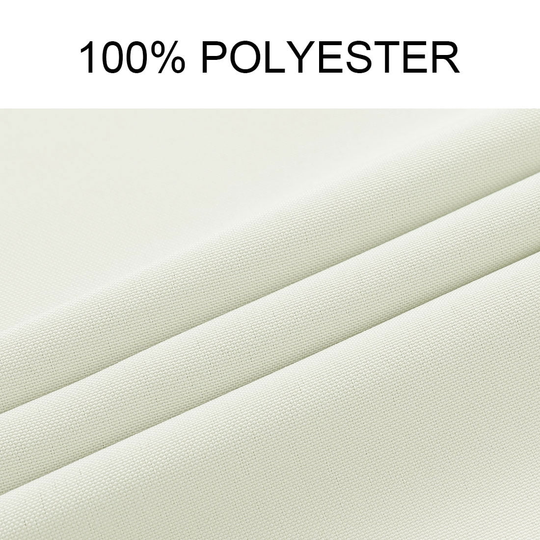 Unique Bargains Rectangle Tablecloth soft and comfortable Polyester Table Cover Beige 55" x 70"