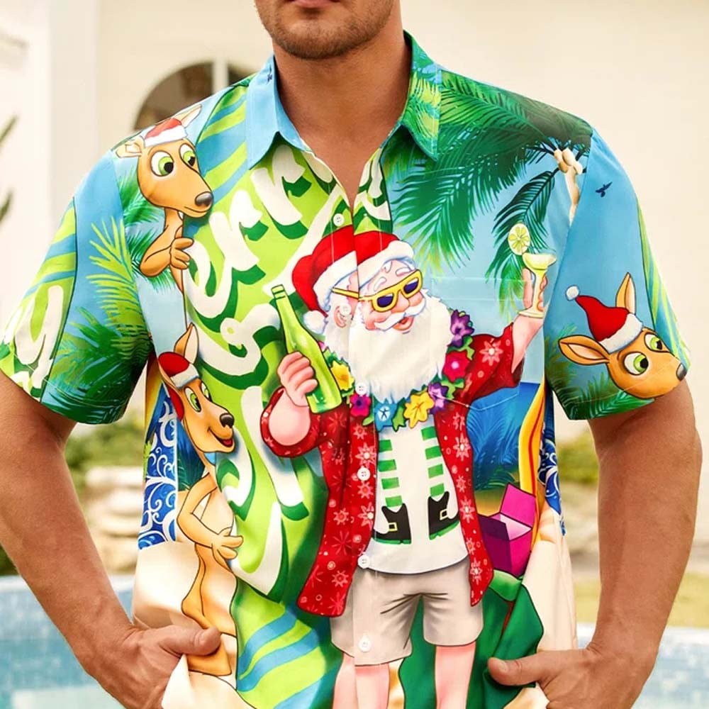 hawaiian santa costume
