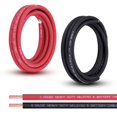 thumbnail image 1 of Cable de batería Shirbly, 6 AWG, 10 pies, rojo y 10 pies, negro, cobre puro, 1 of 6