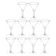 thumbnail image 4 of FELTECHELECTR 10 copas de vino transparentes para fiestas, cócteles, copas de vino desechables, 4 of 4