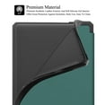 thumbnail image 4 of Artyond Case for New Kindle 2022 Release, Premium PU Leather Slim Folio Protective Cover With Auto Sleep/Wake Case for 6.0" New Amazon Kindle 11th Generation 2022 Release, Model C2V2L3, Dark Green, 4 of 7