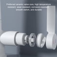 thumbnail image 2 of relayinert Waterfall Temperature Digital Display Basin - Multi-color Variation grey, 2 of 6