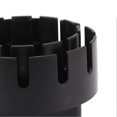 thumbnail image 4 of Downspout Adapter, Plastic Drain Adapter, Downspout Replacement Connector with Screws, Black, L 3 x 4 in, 4 of 4