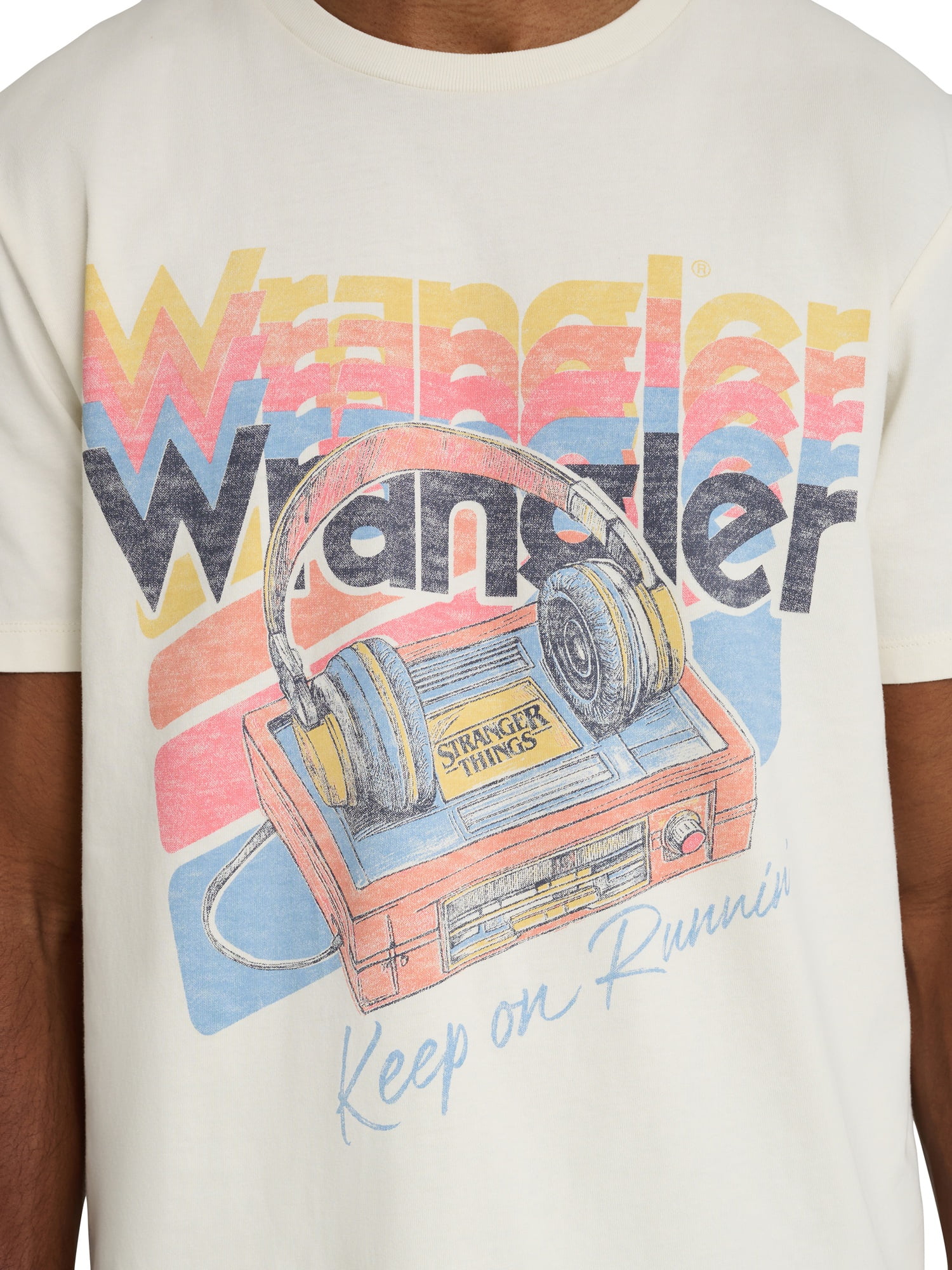 Wrangler® x Stranger Things Keep On Runnin’ Tee
