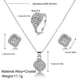 thumbnail image 5 of Conjunto de tres piezas Yuxing joyería collar Oro rosa # 6 # 7 # 8 # 9, 5 of 5