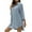 Light Blue, variant on Frostluinai Oversized Button Down Shirts For Women Loose Swimsuit Beach Cover Up Shirt Bikini Beachwear Bathing Suit Beach Dress Sun Dress