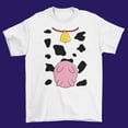 thumbnail image 5 of Halloween Cow Costume Udders Funny Mens T Shirt, 5 of 5