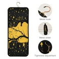 thumbnail image 6 of 3-Piece Travel Toiletry Set with Hanging Bag Cosmetic Pouch & Brush Roll for Travel Gym Camping Starry Night Sky with Cat, 6 of 9