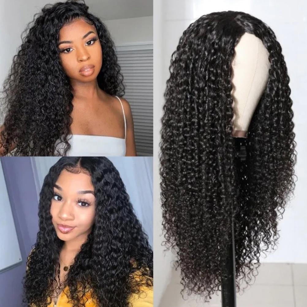 Wig Cross-Border European And American African Women'S Small Curly Wig New Style Medium Long Curly Hair Hand Wrapped Tube Small Curly Hair Black - Wig Cross-Border European And American African Women'S Small Curly Wig New Style Medium Long Curly Hair Hand Wrapped Tube Small Curly Hair Black -