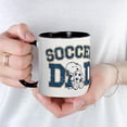 thumbnail image 5 of CafePress - Snoopy Soccer Dad Mug - 11 oz Ceramic Mug - Novelty Coffee Tea Cup, 5 of 6